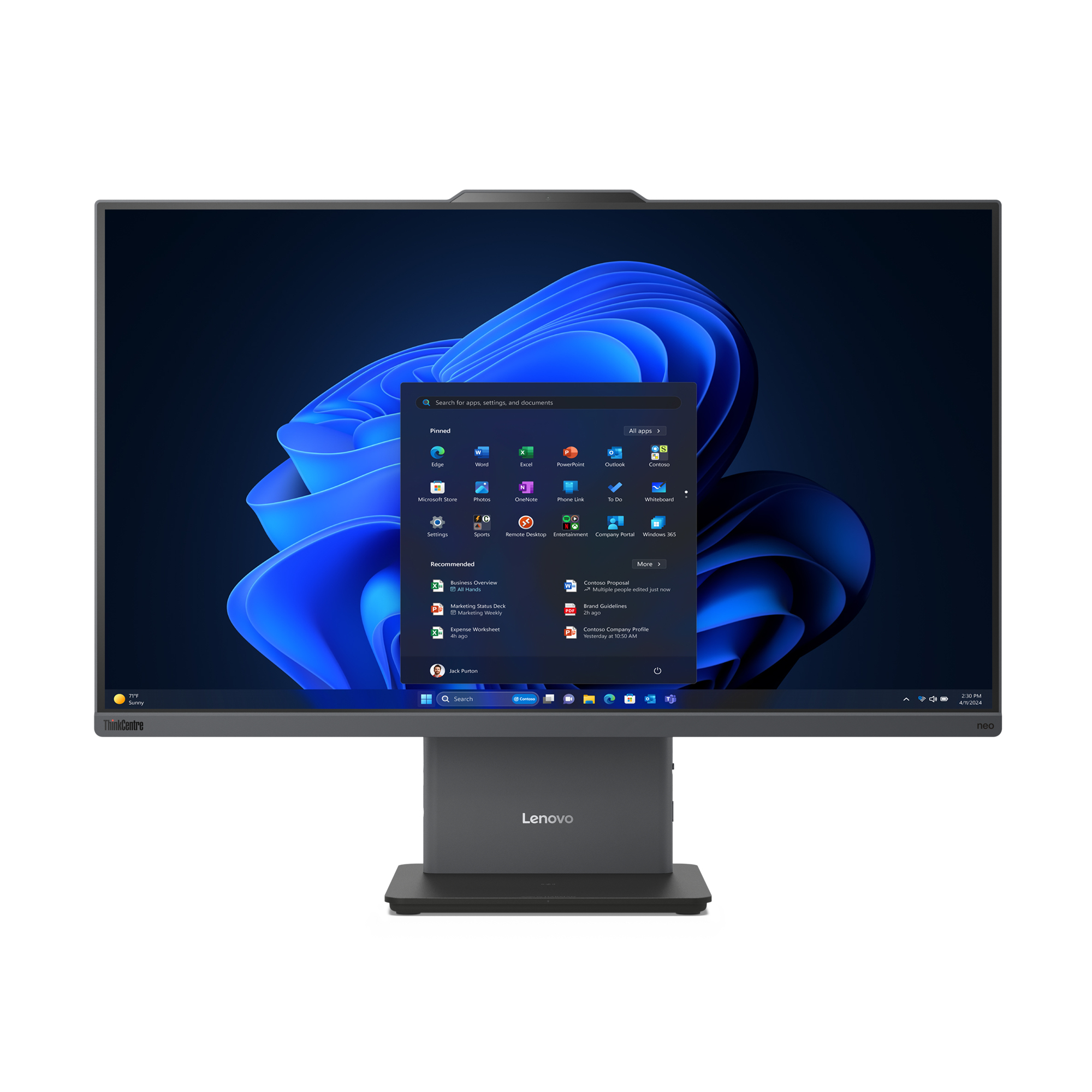 All in One LENOVO 12SB001WLS